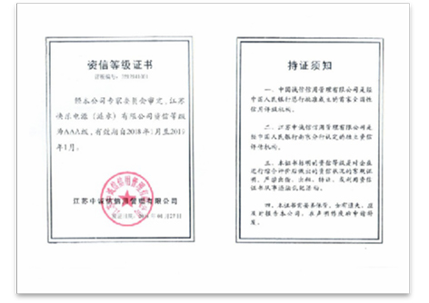 银行资信和产业联盟证书