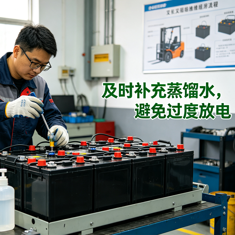 怎么延长叉车电池的循环使用寿命？